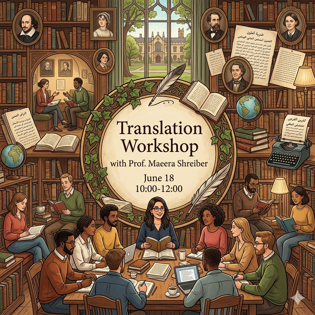Read more about the article Translation Workshop with Prof. Maeera Shreiber